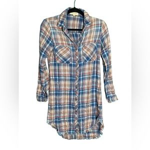 Cloth and stone flannel dress size xxs